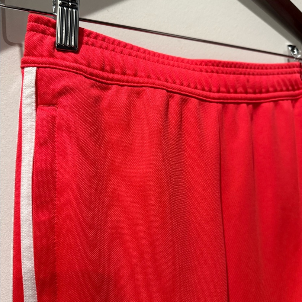 Adidas Women’s Red Joggers with White Stripes Size XS - Picture 4 of 7